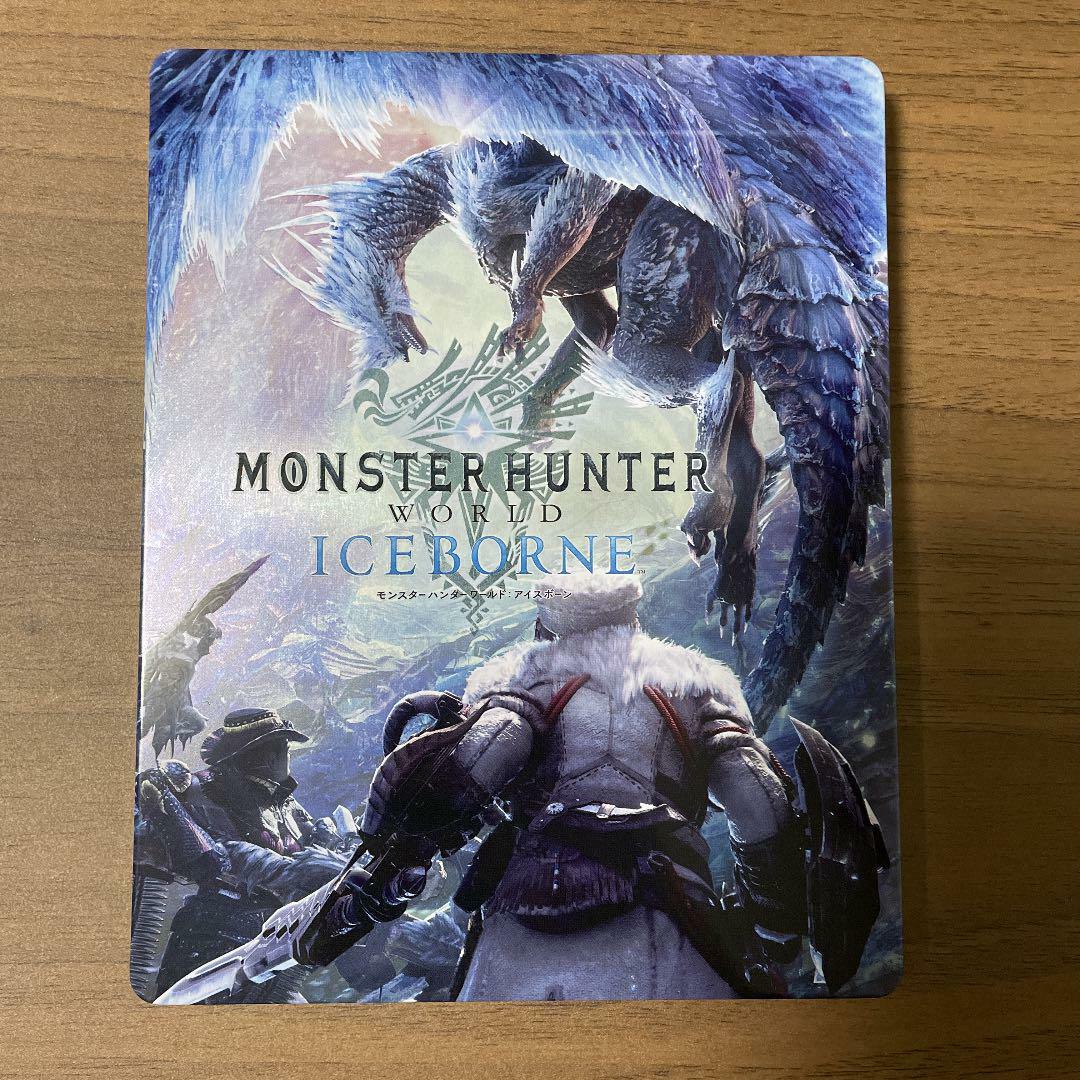 Monster Hunter World Iceborn Original Steel Book PlayStation