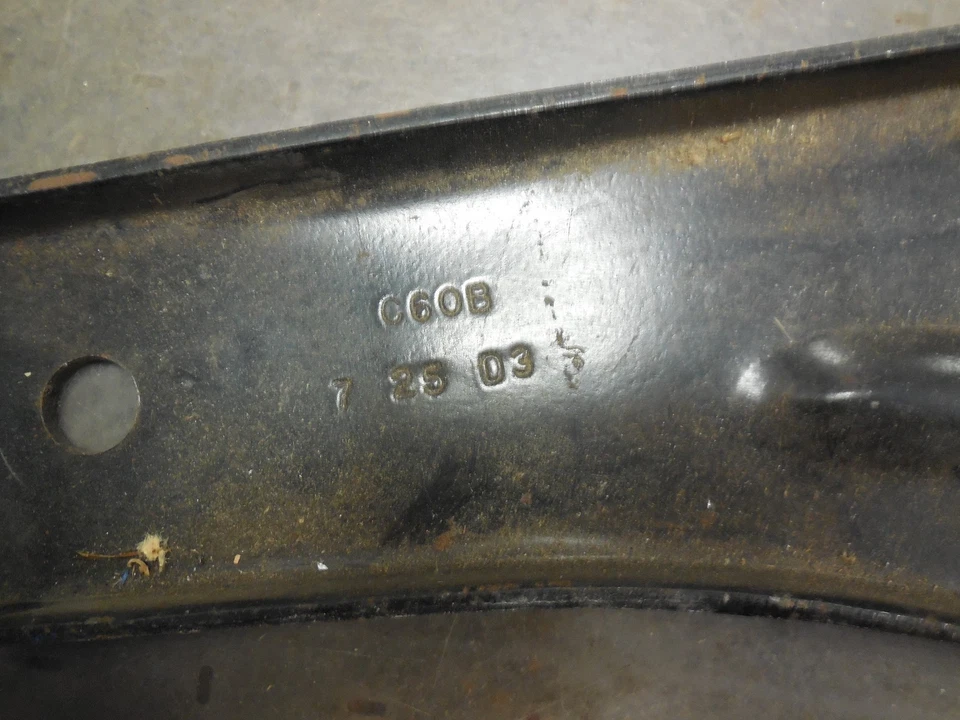 Brazo de parachoques delantero derecho Ford Fairlane 1966 1967 nuevo de lote Foto 4 de 4