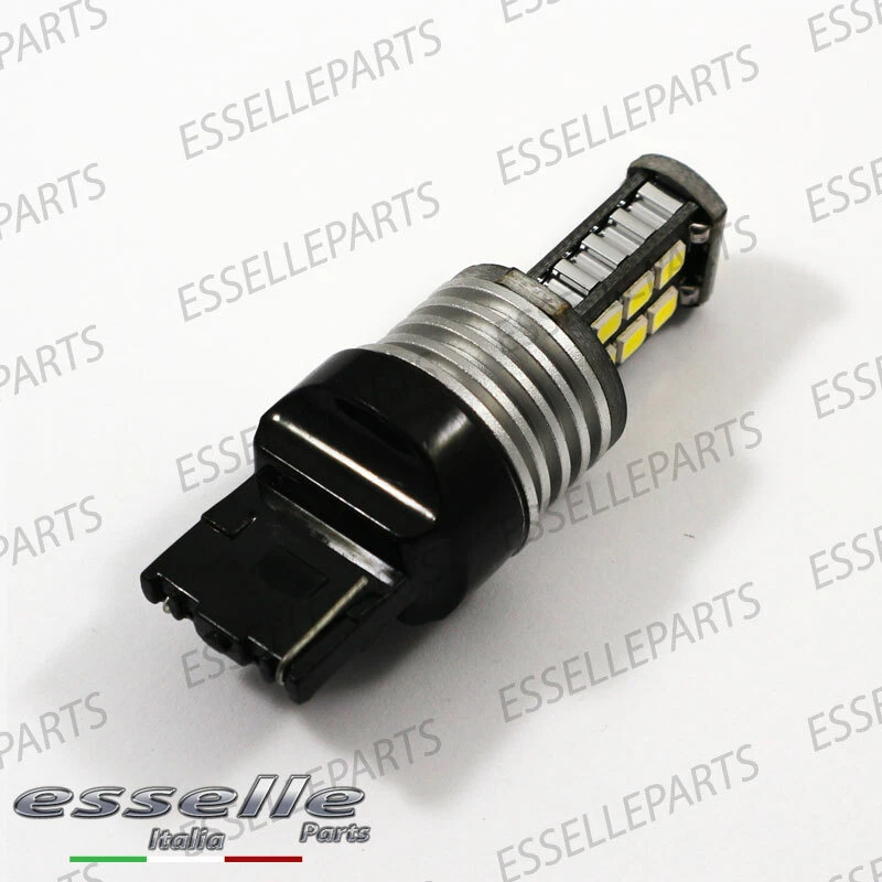 COPPIA LAMPADE RETROMARCIA 15 LED T20 W21W CANBUS LEXUS IS I 6000K - Immagine 3 di 4