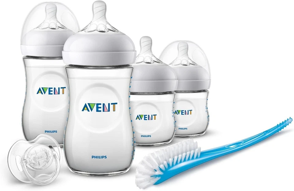 PHILIPS AVENT подарочный набор новорожденного стартовый набор 4 бутылки 1 щетка 1 соска подарочный набор - Изображение 2 из 4