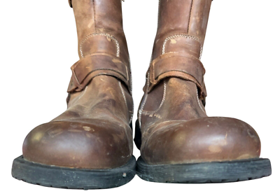 Lavorazione Artigiana Natha Coach Brown Nubuck Leather Ankle  display picture 3