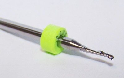 1/16" (.0625") TERMINALI FLAUTO IN CARBURO, DOWNCUT PER PLASTICA - Foto 8