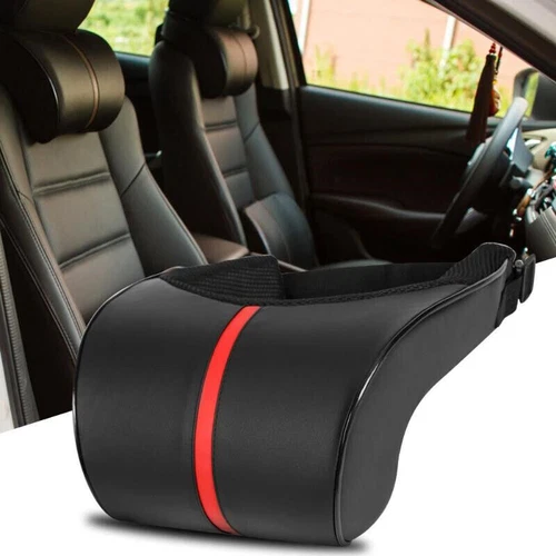 Car Auto Seat Headrest Pad Memory Foam Pillow Head Neck Rest Support Cushion - Picture 1 of 1