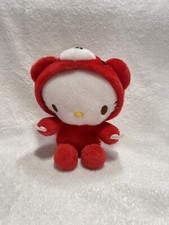 Hello Kitty in Red Bear Costume Plush