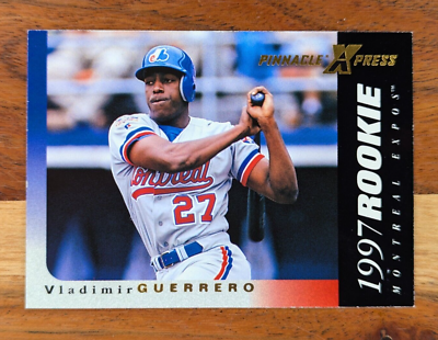 1997 Pinnacle XPress 123 Vladimir Guerrero HOF Expos MLB Baseball 
