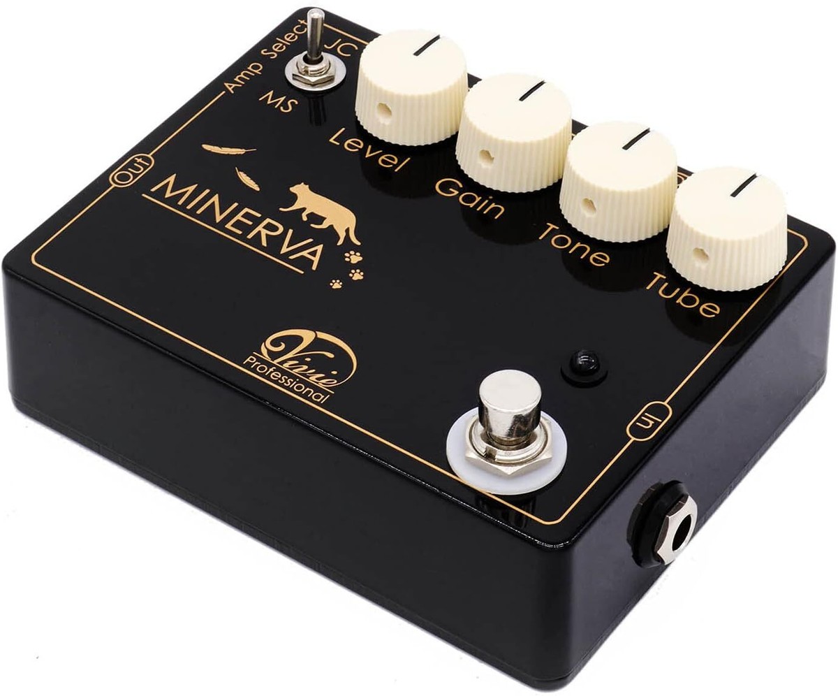 スタジオ対策‼️Vivie MINERVA Over Drive Ver.1‼️ Vivie Minerva Professional Over Drive Guitar Effects Pedal Made in