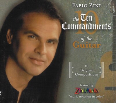 Ten Commandments of Guitar by Fabio Zini (CD, 2013)