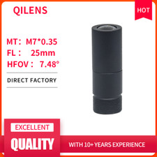 QILENS HD 2 megapixel 25mm CCTV lens M7 P0.35 for security surveillance cameras