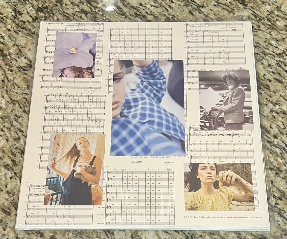 Lana Del Rey Blue Banisters Vinyl LP Exclusive Limited Edition Opaque