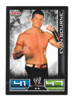 Karte - Topps Slam Attax Catch 2008 - ECW - Evan Bourne