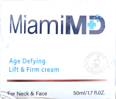 MiamiMD Cream Age Defying Lift & Firm Cream For Neck And Face - 50ml/1.7OZ