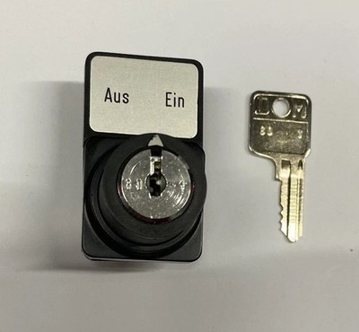 Square D Schlüsselschalter 3 Positionen tastend 9001 D1L60
