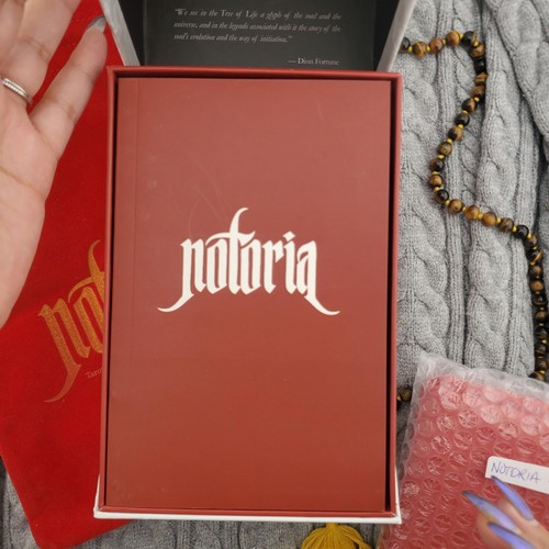 Notoria Tarot Cards 78 Card Complete Deck 2021 Fabio Listrani With Guidebook