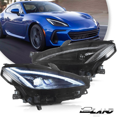 VLAND LED Projector Headlights w/Dynamic For 2022-2024 Toyota GR86/Subaru BRZ