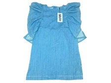 NWT Molo Candis Denim Top Kids Size 134/140 Designer