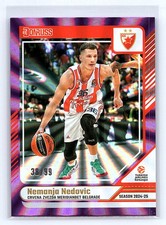 Nemanja Nedovic 2024-25 Donruss EuroLeague #37 Purple Laser #/99