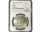 🦅 1884‑O Morgan Silver Dollar – NGC MS65 – VAM‑10 O/O – HOT 50 Variety