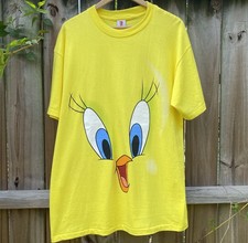 Vintage Big Face Tweety T Shirt Size XL