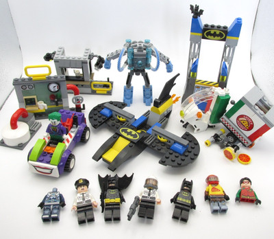 LEGO Batman Lot DC Comics #10753 #70910 #70901 Joker Mr. Freeze Scarecrow