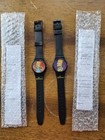 Two Bart Simpson Simpsons Watches From Subway 1997 New With Original Packaging — photo 1