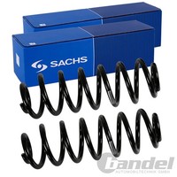 2X Sachs Fahrwerksfeder Hinterachse Passend FüR VW Passat B7 Alltrack Variant