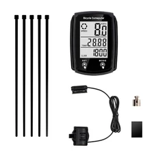 Multifunction Waterproof LCD Digital Bicycle Computer Bike Speedometer Odometer
