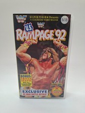 WWF - US Rampage 1992 (VHS, 1993) Wrestling WWE WCW Video