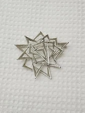 Silver Tone~ EMMONS Pin / Brooch ~ Costume Jewelry