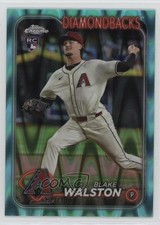 2024 Topps Chrome Update Aqua RayWave Refractor /199 Blake Walston #USC69 0q3