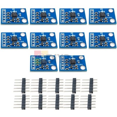 10PCS ADXL335 3-axis Analog Accelerometer Module Angular Transducer for Arduino