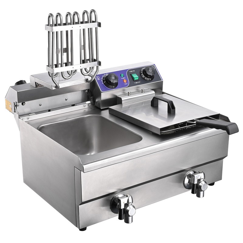 WeChef Commercial Electric Fryers 23.4L Countertop Kitchen Restaurant Equipment