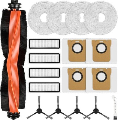 18 Stück Zubehör für Xiaomi Robot Vacuum X20 Max / X20 Pro Saugroboter