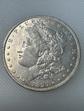 1897 P Morgan Dollar SK