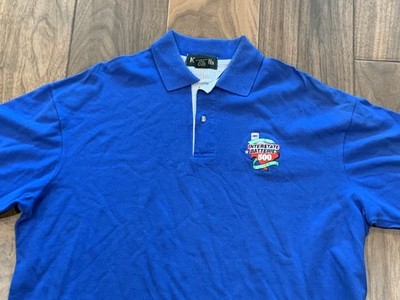 Texas Motor Speedway Polo Shirt XL 1997 Ken Ellis Interstate Batteries 500