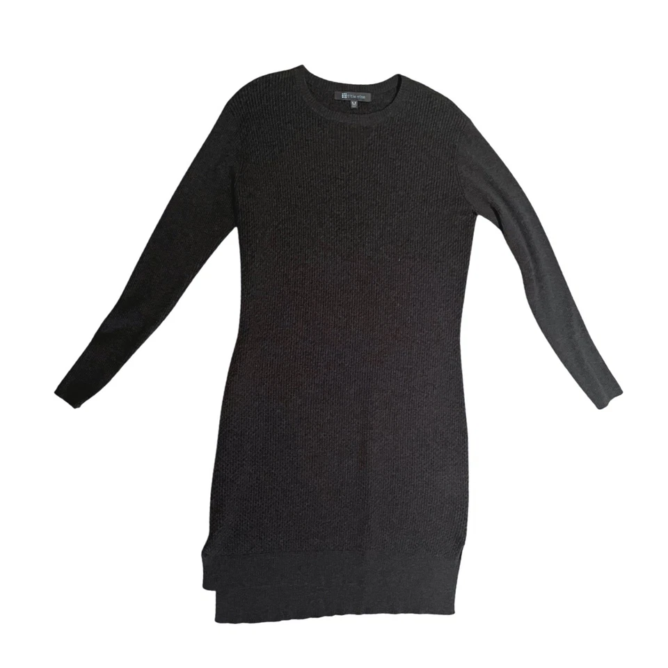 Vestido Suéter de Lana Merino Cuello Redondo Waffle Lana Wolicious Title Nine para Mujer-Talla M Foto 2 de 4