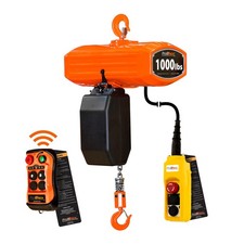 1/2 Ton 1 Speed Electric Chain Hoist 1000lb 20ft G100 Chain M4/H3 208~240/440~ U