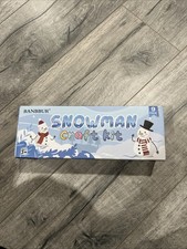 9 Pack Build a Snowman Kit Snowman Crafts for Kids,Modeling Clay Snowman DIY Kit