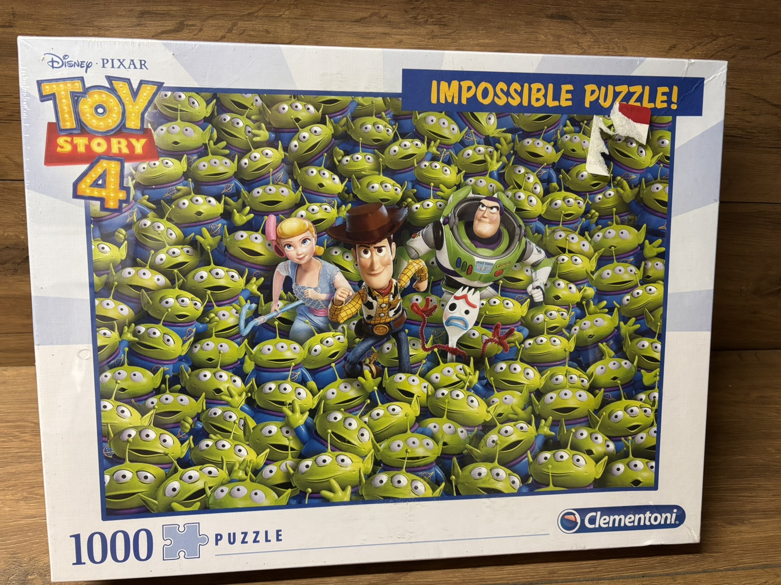 Clementoni Pixar Toy Story 4 Aliens Impossible 1000 Piece Jigsaw Puzzle NEW sh63