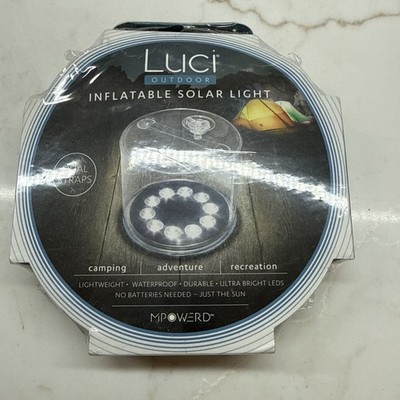 MPOWERD Luci Outdoor Inflatable Solar Light, Waterproof, Camping, Hiking