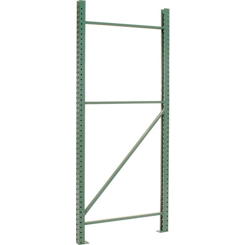 Global Industrial Teardrop Pallet Rack Starter 144"W X 48"D X 120"H 5970 Lbs. - Picture 2 of 7