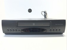 GE VG4043 VHS VCR 4 Head Video Cassette Recorder Player Tested