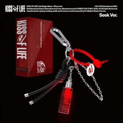 KISS OF LIFE キオプ everline ベル　キーリング トレカ KISS OF LIFE 