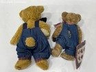 Bonds Bears Bouvierbar Collection Blue Plaid Denim Outfit Jointed Plush — photo 2