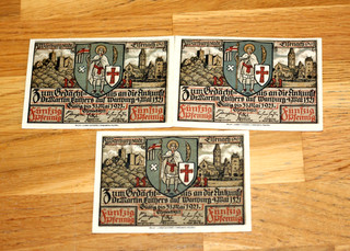 3x50Pf. Eisenach/SWE