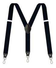 Suspenders for Men Adjustable Suspenders with Elastic Straps Y-Back Construct...