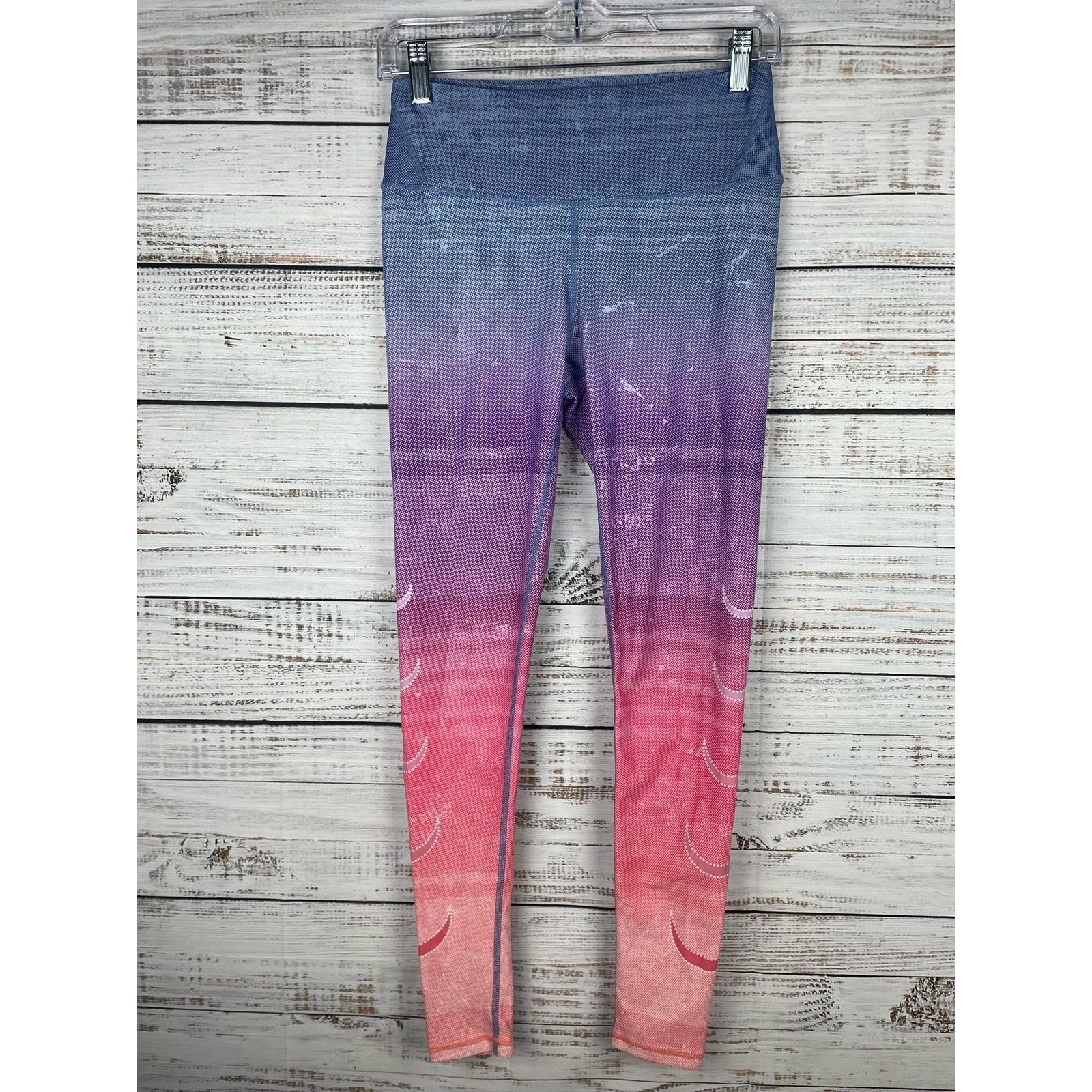 manduka gradient moon mid rise ankle length leggings