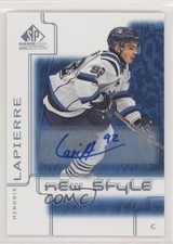 2019 Upper Deck SP Game Used CHL Edition Blue Hendrix Lapierre #NS-HL Auto b8c