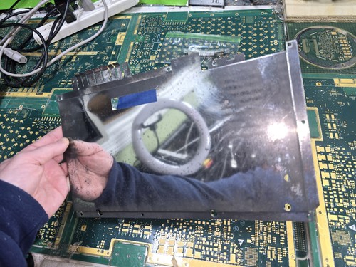 Atari 800 XL Exact Innenboden Metall & Pappeinlage mit Schrauben - intakt - OK - LESEN - Bild 14 von 19