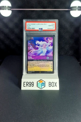 Disney Lorcana Elsa - Spirit of Winter Cold Foil Legendary #42 - PSA 10 Gem Mint
