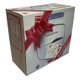 Rare SEGA Saturn Christmas NiGHTS Winter Limited Edition HST-3220 Console Japan